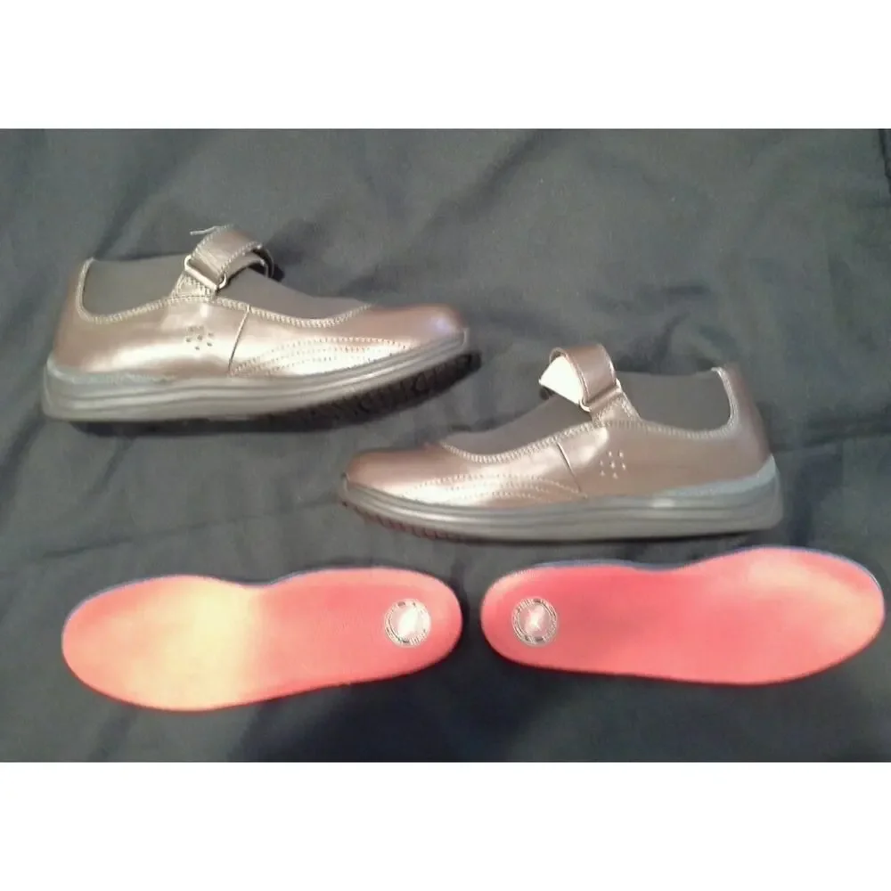 Drew Leather Man Made Brown Orthopedic Shoes Lynco‎ Orthotics sole Inserts